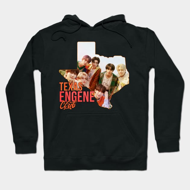 Texas ENGENE Club Enhypen Hoodie by wennstore